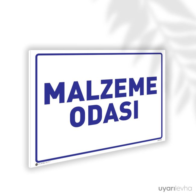 Malzeme Odası