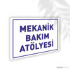 Mekanik Bakım Atölyesi