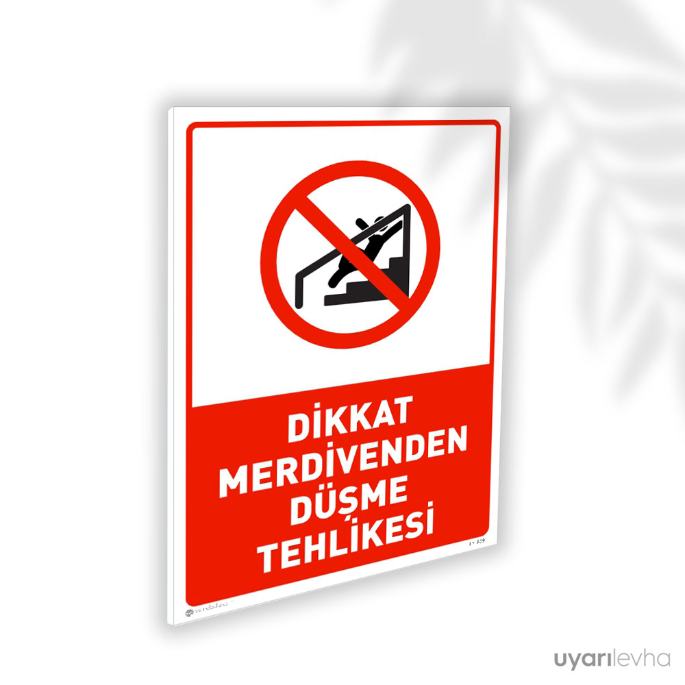 Merdivenden Düşme Tehlikesi Merdivenden Düşme Tehlikesi