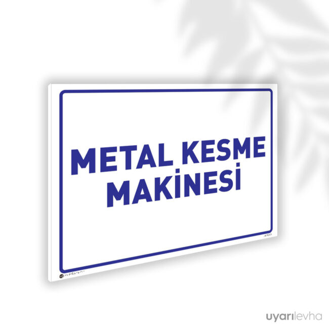 Metal Kesme Makinesi