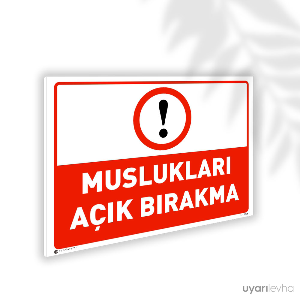 Muslukları Açık Bırakma Muslukları Açık Bırakma