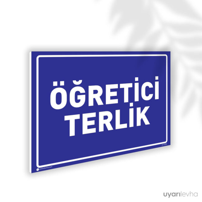 Öğretici Terlik