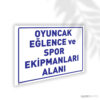 Oyuncak Eğlence ve Spor Ekipmanları Alanı