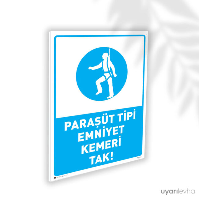 Paraşüt Tipi Emniyet Kemeri Kullan