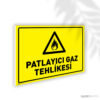 Patlayıcı Gaz Tehlikesi