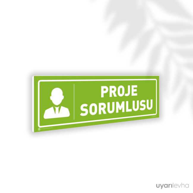 Proje Sorumlusu Proje Sorumlusu
