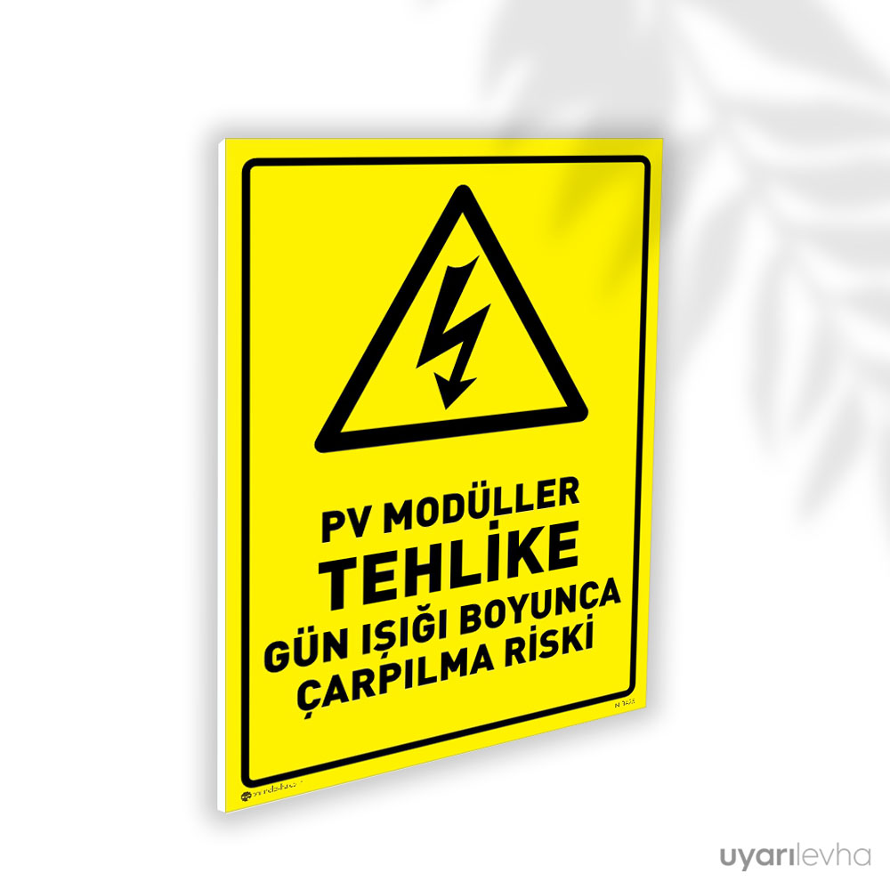 PV Modüller Tehlike Gün Işığı Boyunca Çarpılma Riski PV Modüller Tehlike Gün Işığı Boyunca Çarpılma Riski