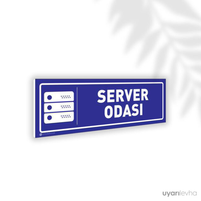 server-odasi-kapi-isimligi-974-lacivert