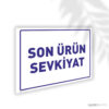 Son Ürün Sevkiyat
