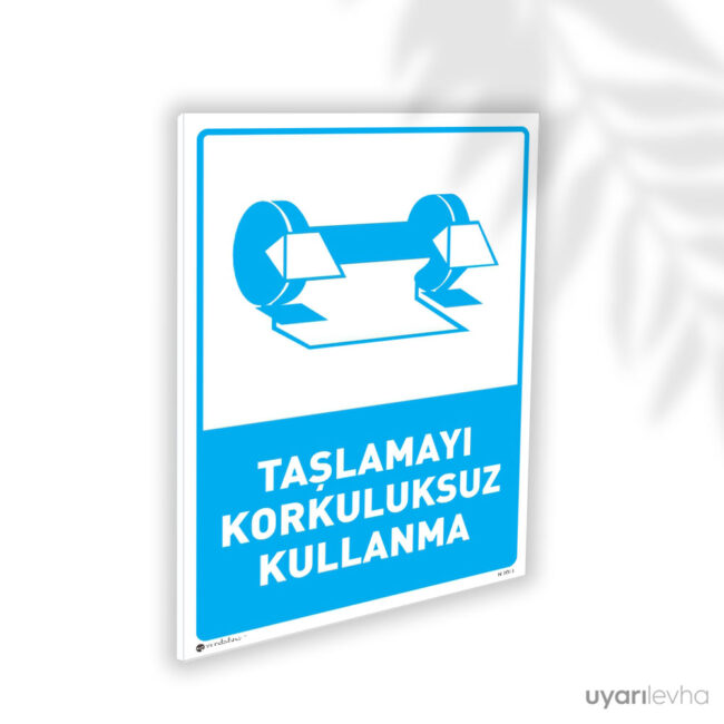 Taşlamayı Korkuluksuz Kullanma