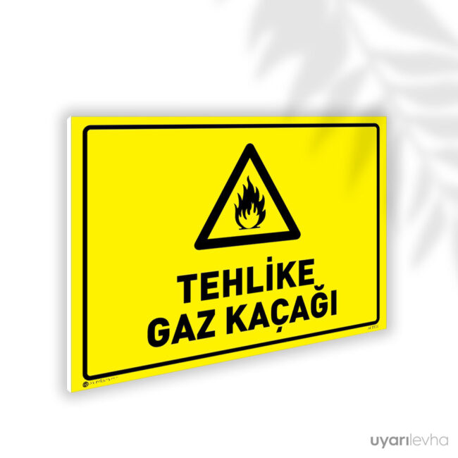 Tehlike Gaz Kaçağı