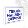 Teknik Malzeme Deposu