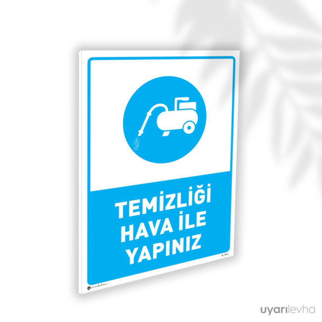 Temizliği Hava İle Yapınız
