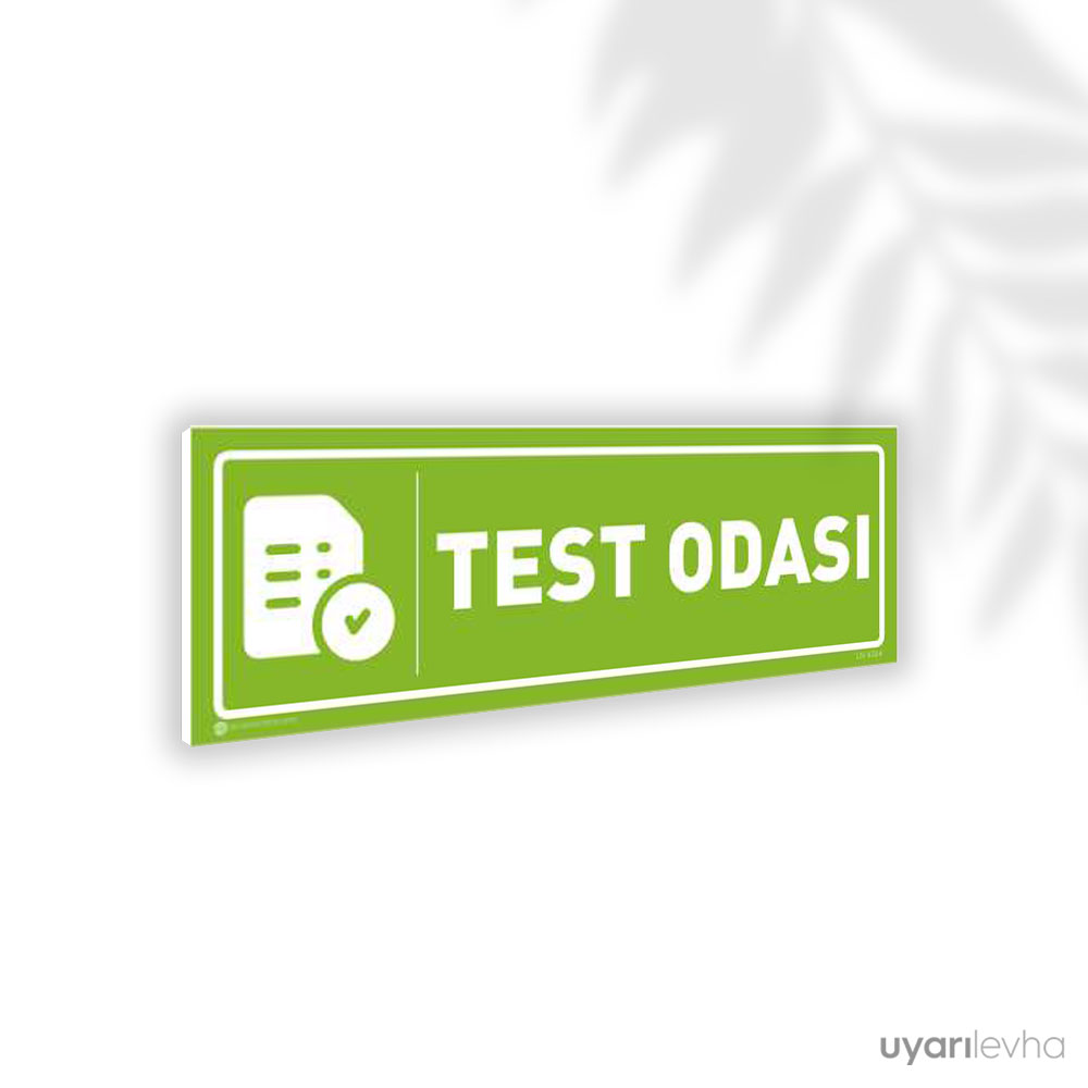 Test Odası Test Odası