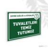 Tuvaletleri Temiz Tutunuz
