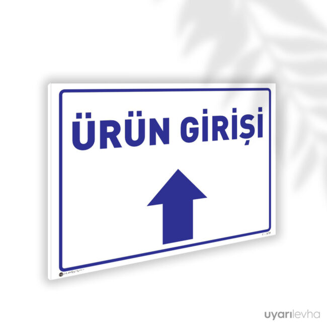 Ürün Girişi Yukarı