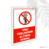 Vinç Yüklerinin Altında Durma