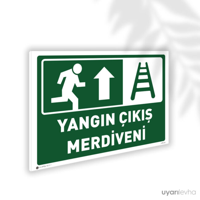 Yangın Çıkış Merdiveni Sağ Üst