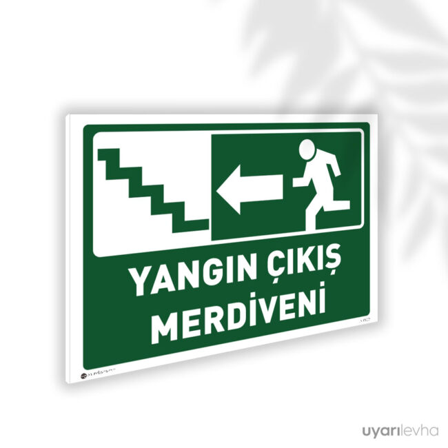 Yangın Çıkış Merdiveni Sol