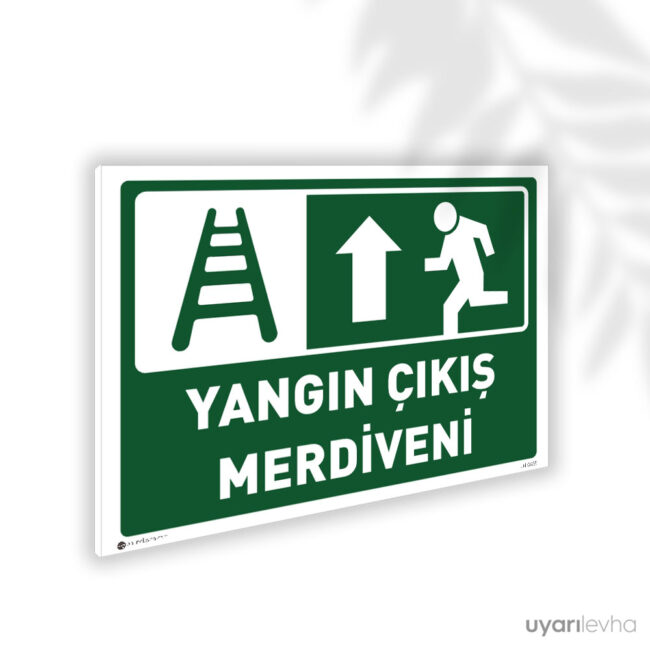 Yangın Çıkış Merdiveni Sol Üst