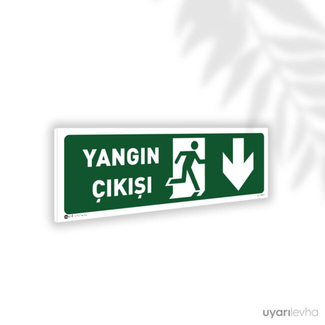 Yangın Çıkışı Sağ Alt