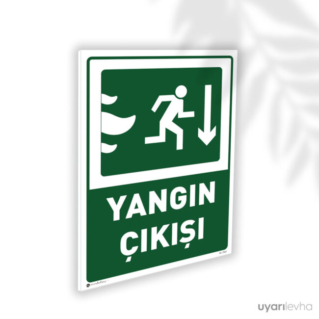 Yangın Çıkışı Sağ Alt