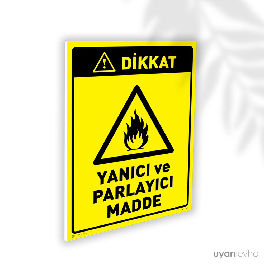 Yanıcı ve Parlayıcı Madde Yanıcı ve Parlayıcı Madde