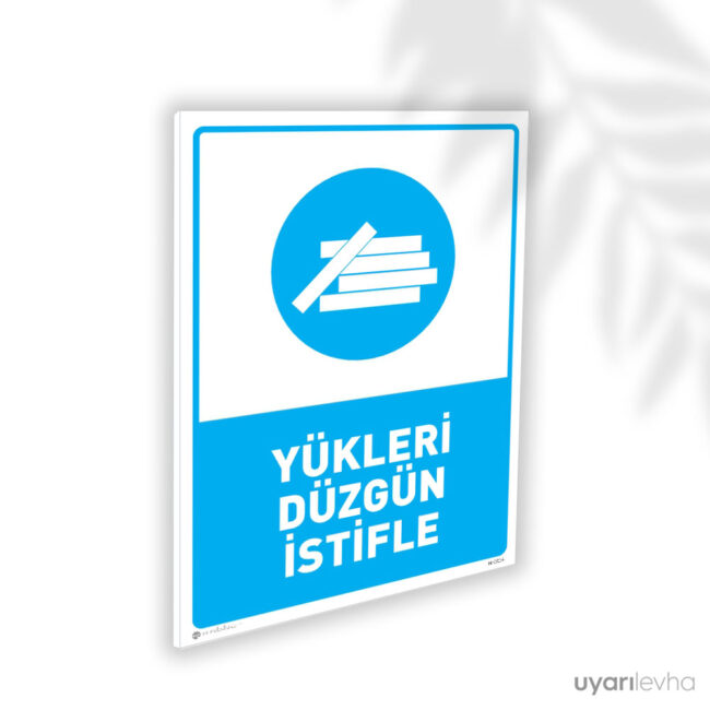 Yükleri Düzgün İstifle