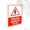 Yüksek Gerilim 15kV