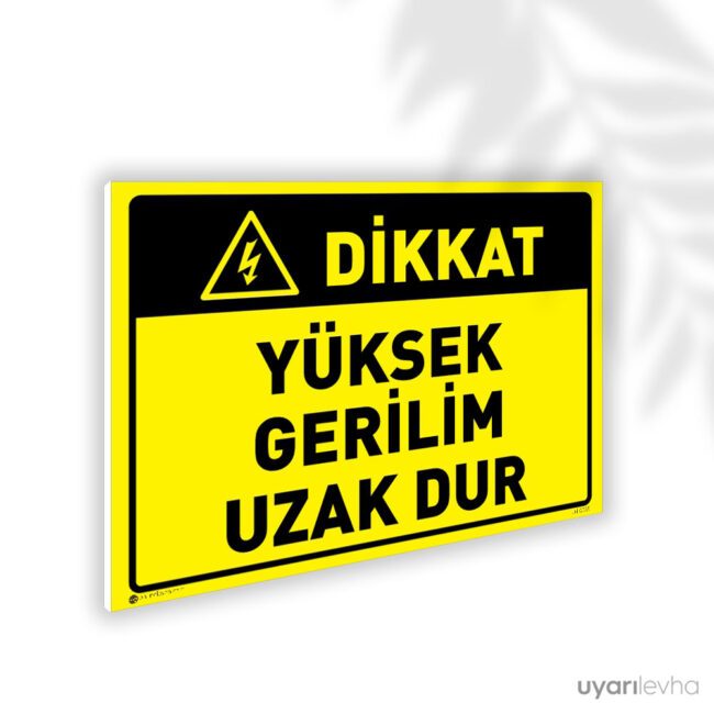 Yüksek Gerilim Uzak Dur