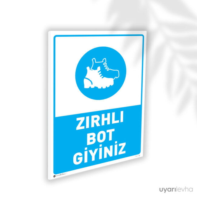 Zırhlı Bot Giyiniz