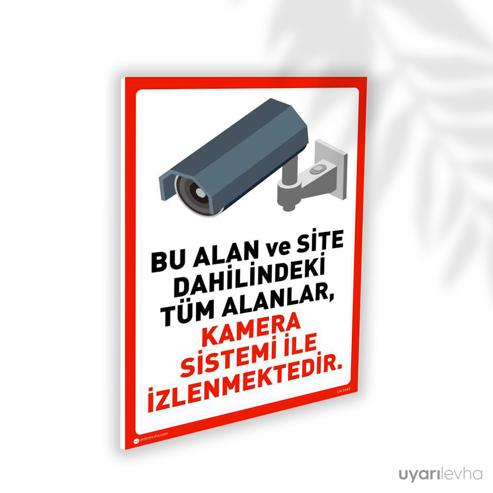 Bu Alan ve Site Dahilindeki Tüm Alanlar Kamera İle İzlenmektedir Bu Alan ve Site Dahilindeki Tüm Alanlar Kamera İle İzlenmektedir