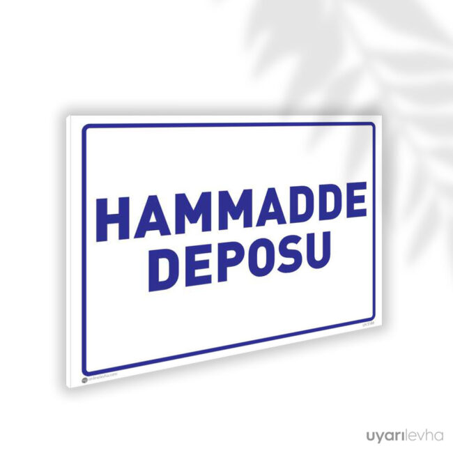 Hammadde Deposu