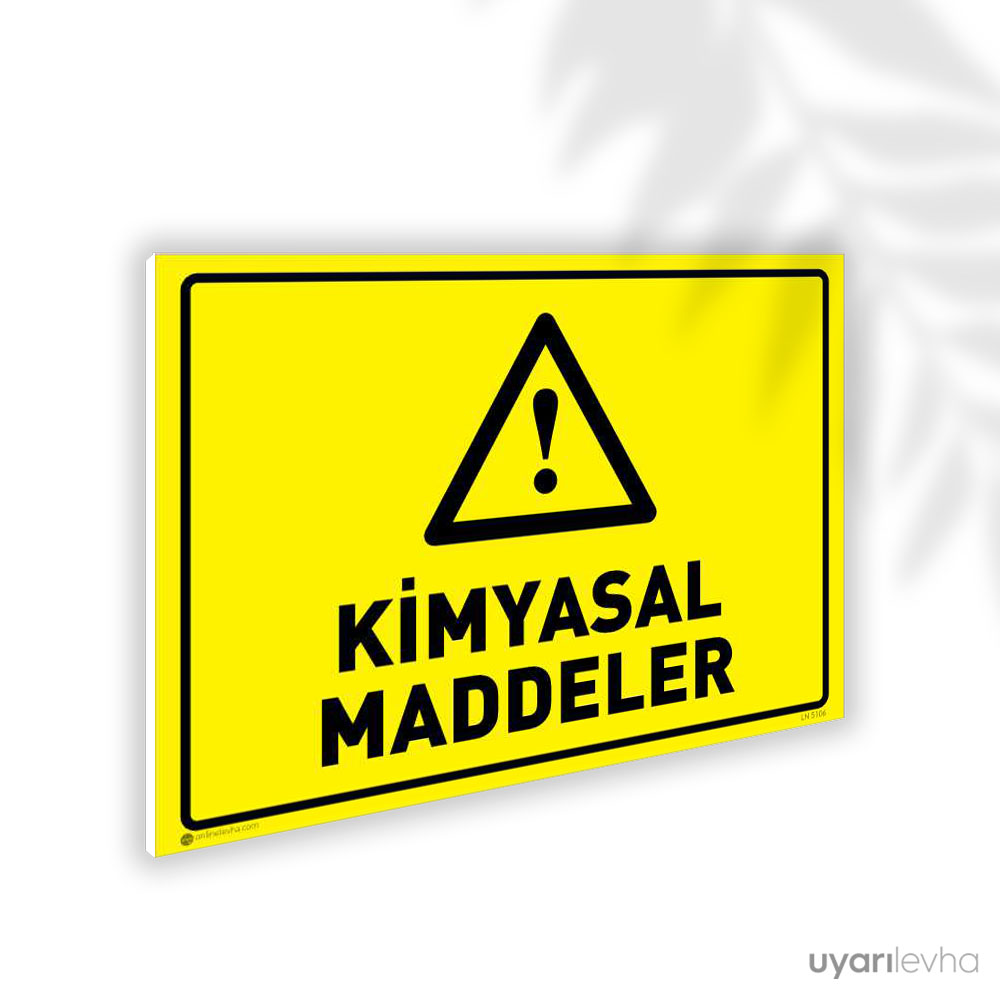 Kimyasal Maddeler Kimyasal Maddeler