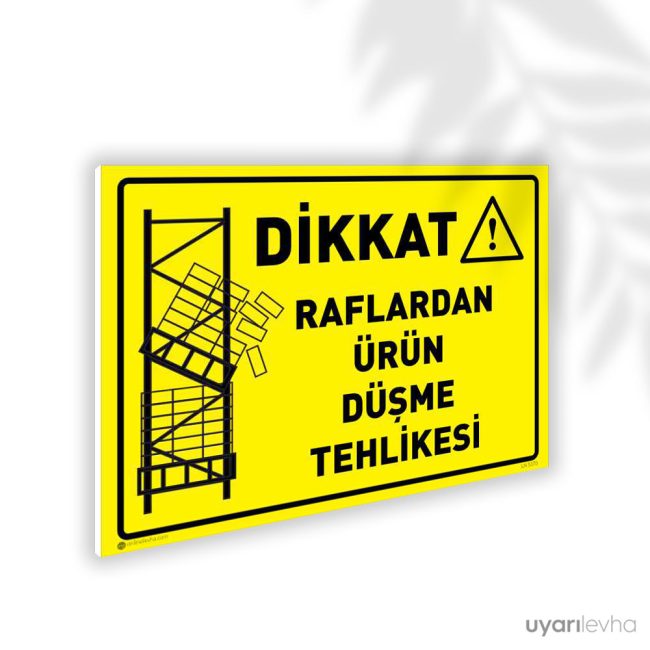 Raflardan Ürün Düşme Tehlikesi