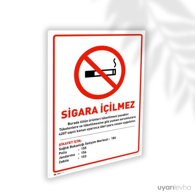 Sigara İçilmez Yasal Uyarı