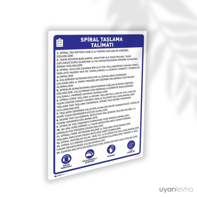 Spral Taşlama Talimatı
