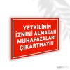 Yetkilinin İznini Almadan Kapakları Çıkarmayın