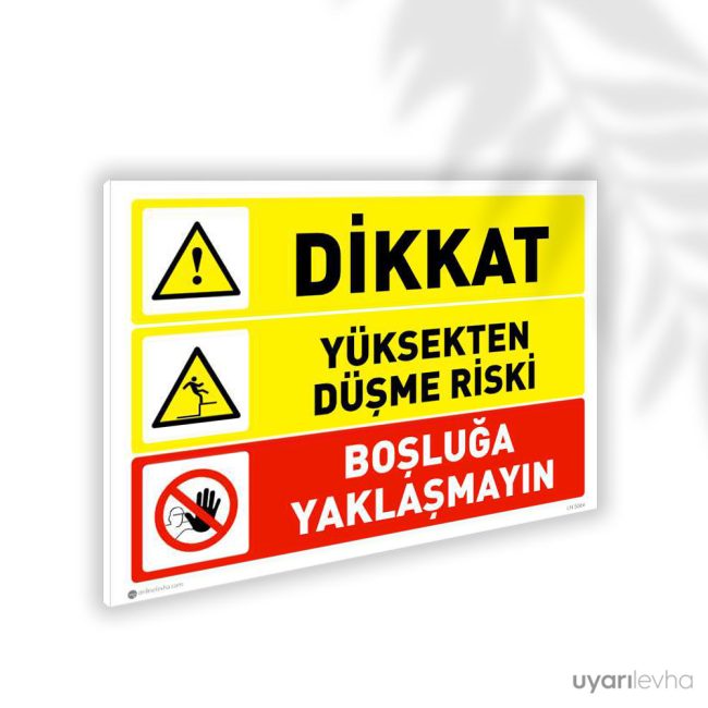 Yüksekten Düşme Riski Boşluğa Yaklaşma